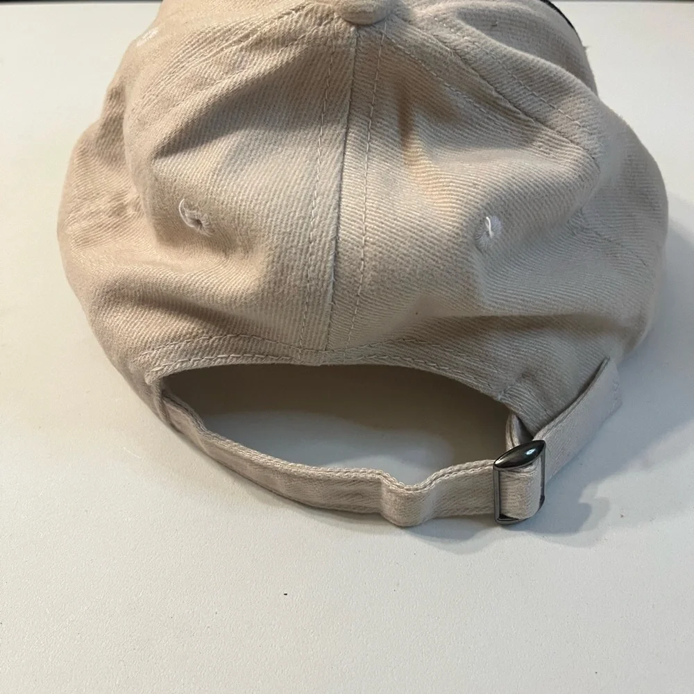 Beige Baseball Cap